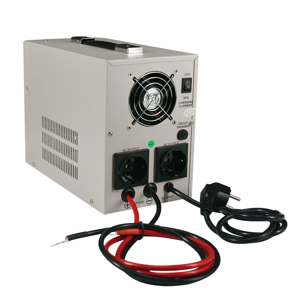 500va 800va 1000va 1500va AVR Function 110VAC 220VAC DC to AC Pure Sine Wave Home Power Inverter Converters with UPS Mode