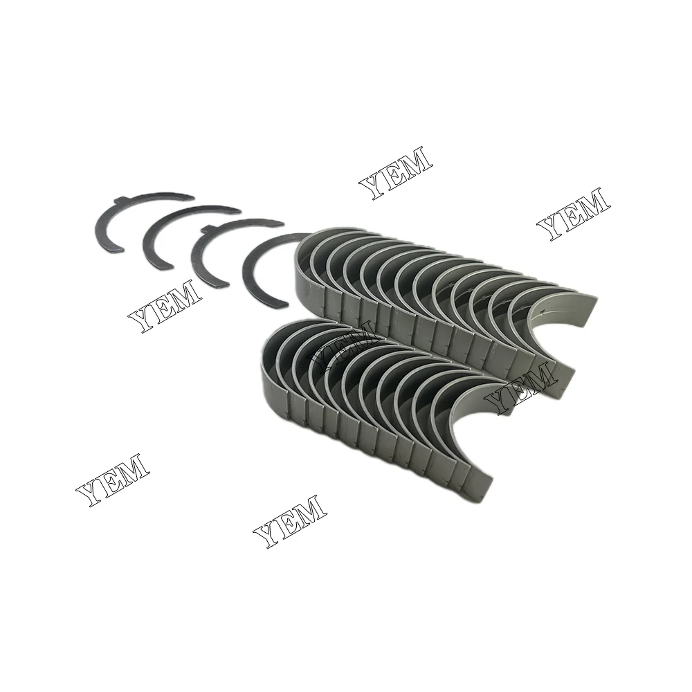 6D108 Main Bearing and Connecting Rod Bearin Kit & Thrust Washer Set for Komatsu Engines for Komatsu Engine Bearing Set