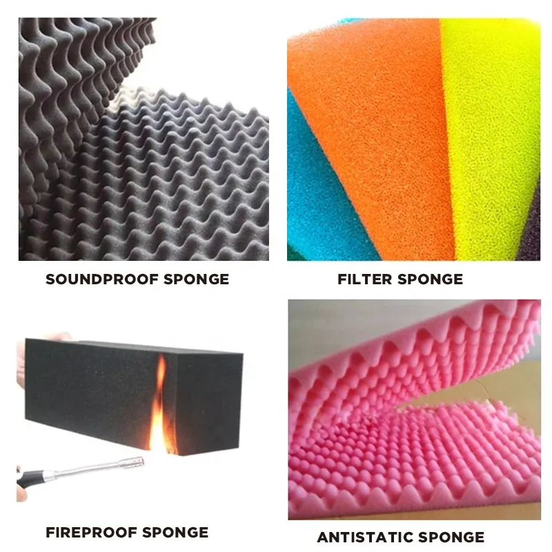 Полиуретановая губка Антистатическая губка под заказ акустическая пена для защитной упаковки Индивидуальный размер и цвет
