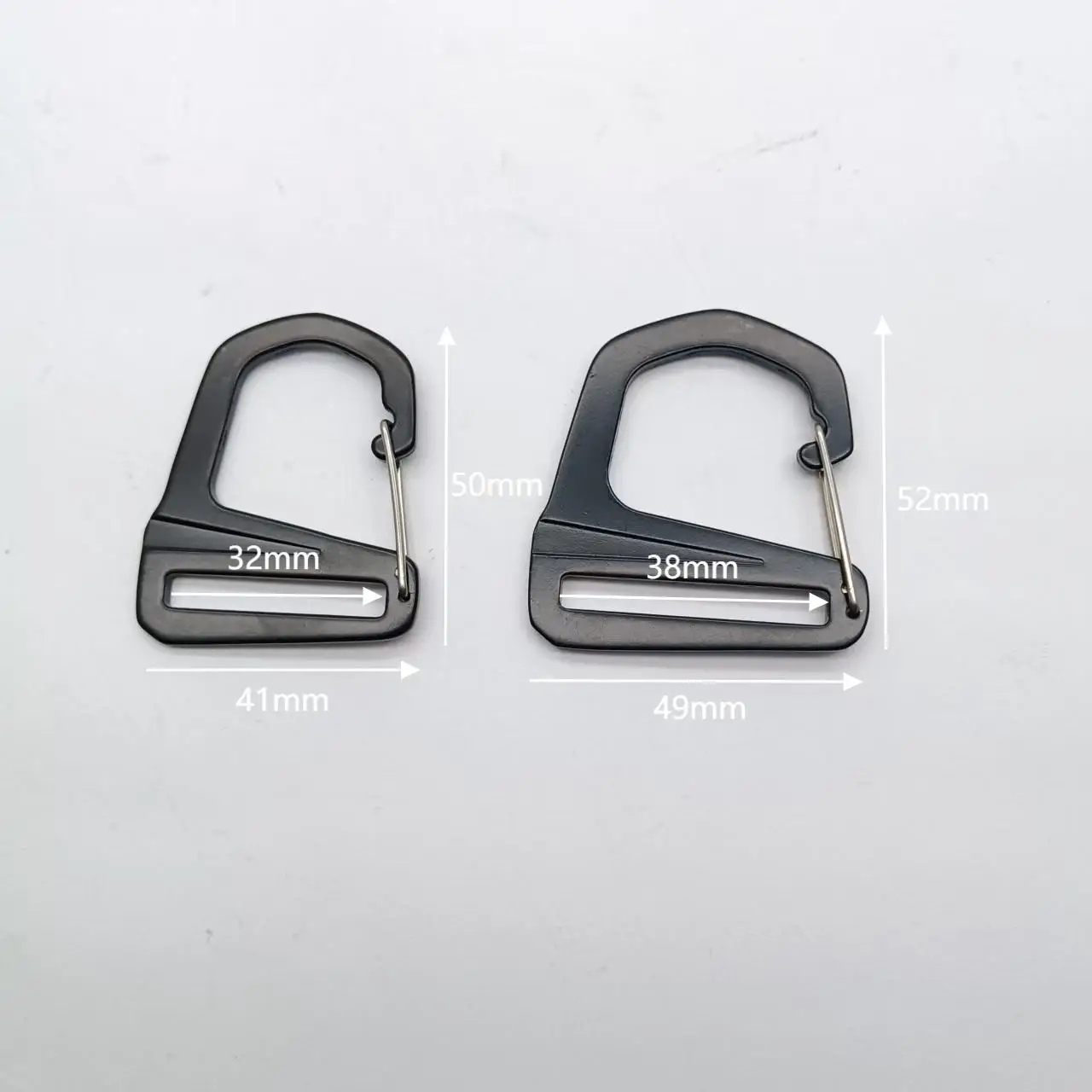 New Style Webbing Strap Buckles Aluminium Alloy Olecranon Hook for KeyChain/Backpack