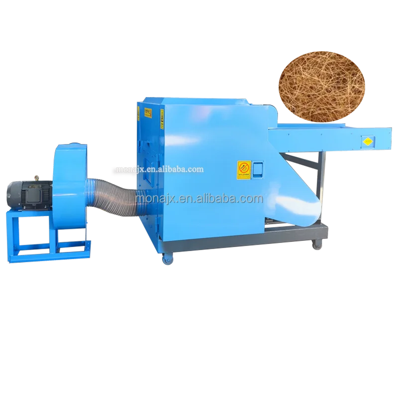 Powerful Textile Cloth Cutting Machine Fiber Crushing Recycling Machine Cloth Scrap Waste Yarn Cutting Cutter Shredder Machine