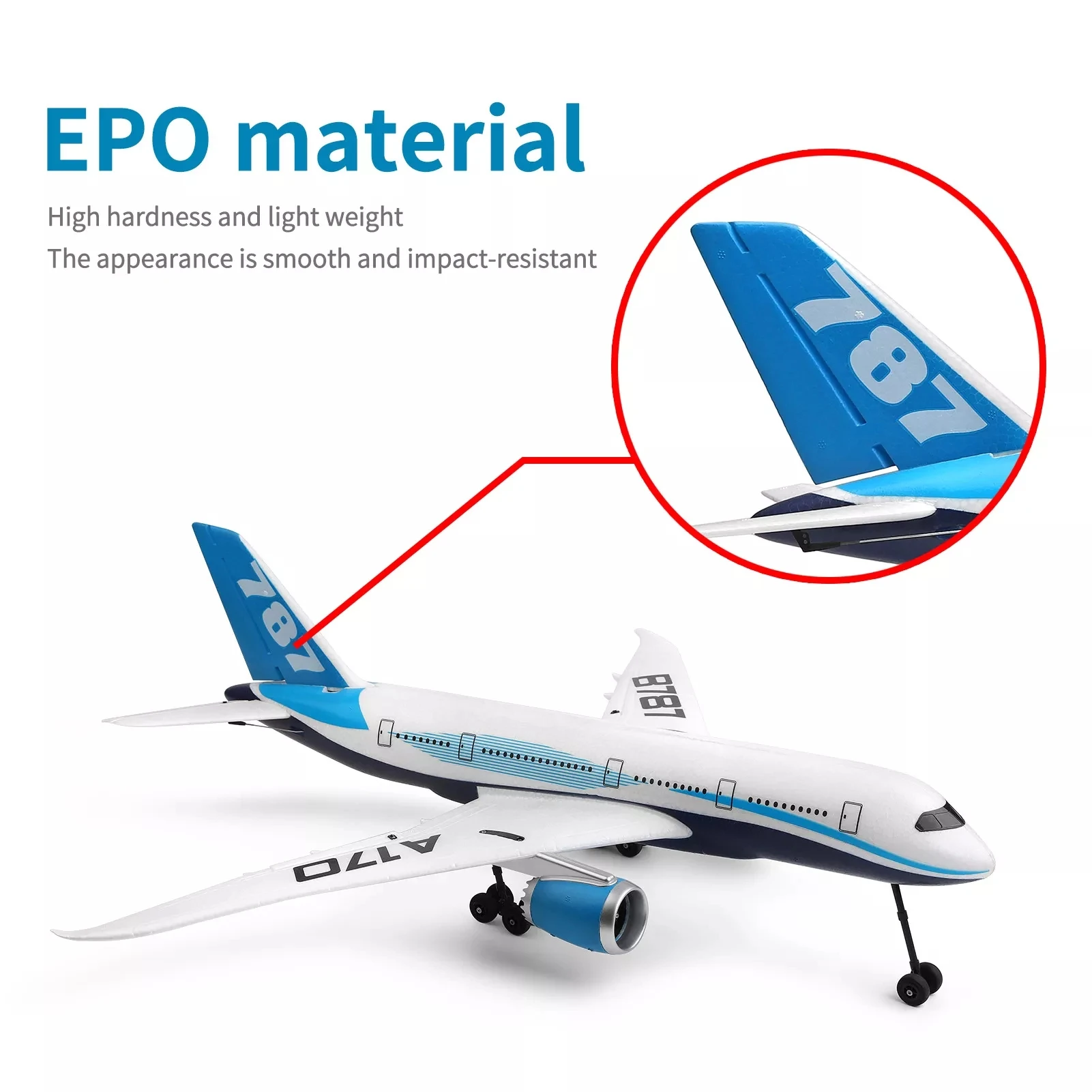 New Arrival HOSHI WLtoys A170 RC Airplane EPO Craft Foam Electric Outdoor Remote Control Glider Plane Fixed Wing Aircraft