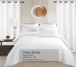 KING Size Bed Sets 8 Piece Comforter Pillow Shams Flat Sheet Fitted Sheet Sample Design Plain Colors 8pcs Bedsheet with Curtains