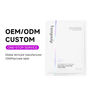 OEM ODM Moisturizing Skin Care Anti Acne Face Beauty Vitamin C E Anti Wrinkle Anti Aging Freckle Remover Whitening Facial Mask