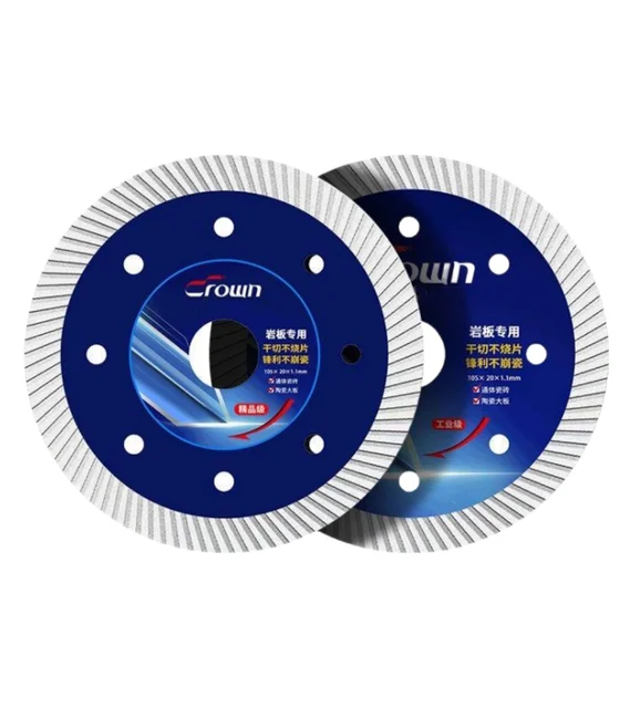 4.5" Super Thin Turbo Dry or Wet Cutting Diamond Saw Blade Tile Cutter Blade Disco Diamantado Ceramics Cutting Discs