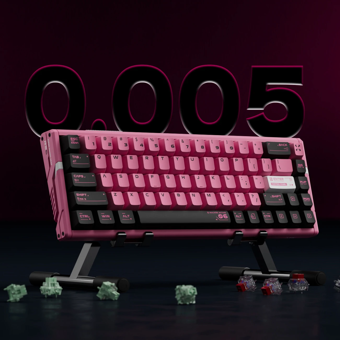 ATK RS6 Series - Ultra CNC Aluminum 8K Low Latency PBT Keycaps