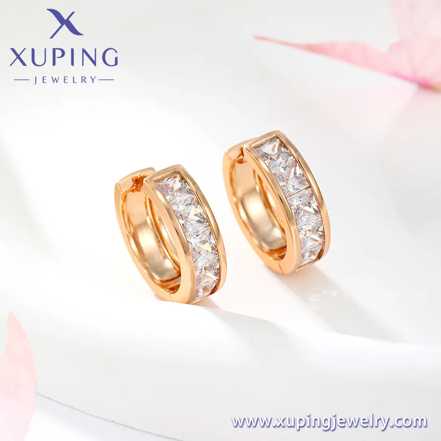 China Xuping Jewelry Manufacturer Earrings Wholesale Bulk Gold Plated ...