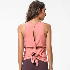 Women Fitness Sports Shirt Sleeveless Yoga Top Running GymShirt Vest Athletic Undershirt Yoga Gym Wear Tank Top Quick Dry