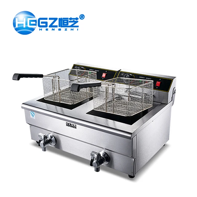Automatic Vertical Gas Furnace Commercial Digital Frying Machine