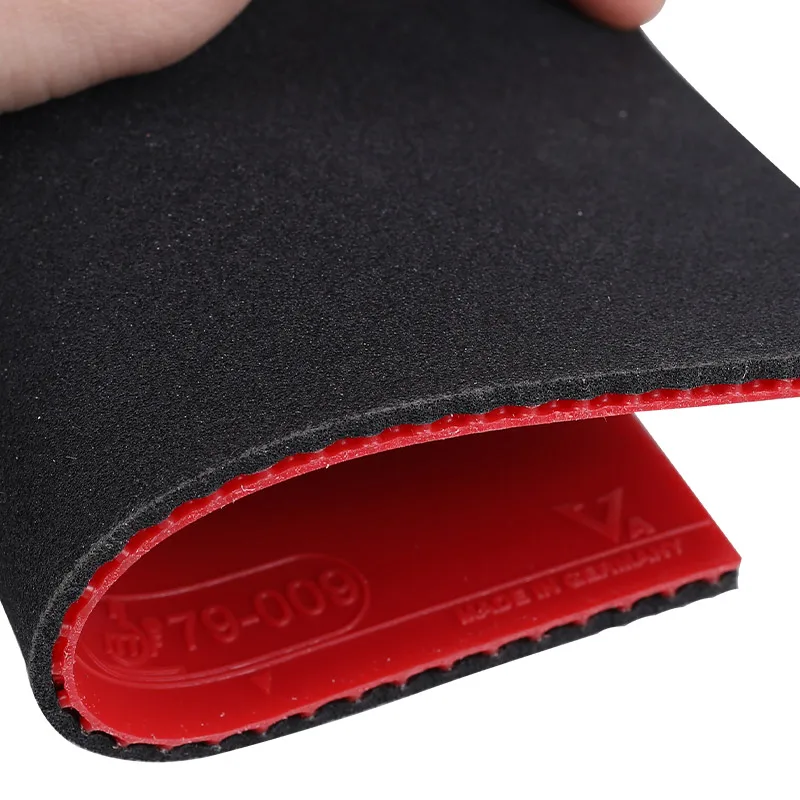 XIOM Silver V PRO Table Tennis Rubber Black Carbon Sponge Easy to Control Rotation Stronger Table Tennis Racket Rubber