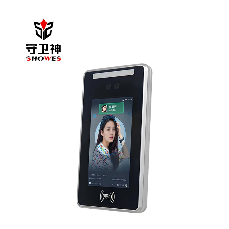 Seven Inch Binocular Tablet Ic Card Swiping Machine Attendance System Access Control Face Recognition