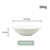 6 inch white bowl