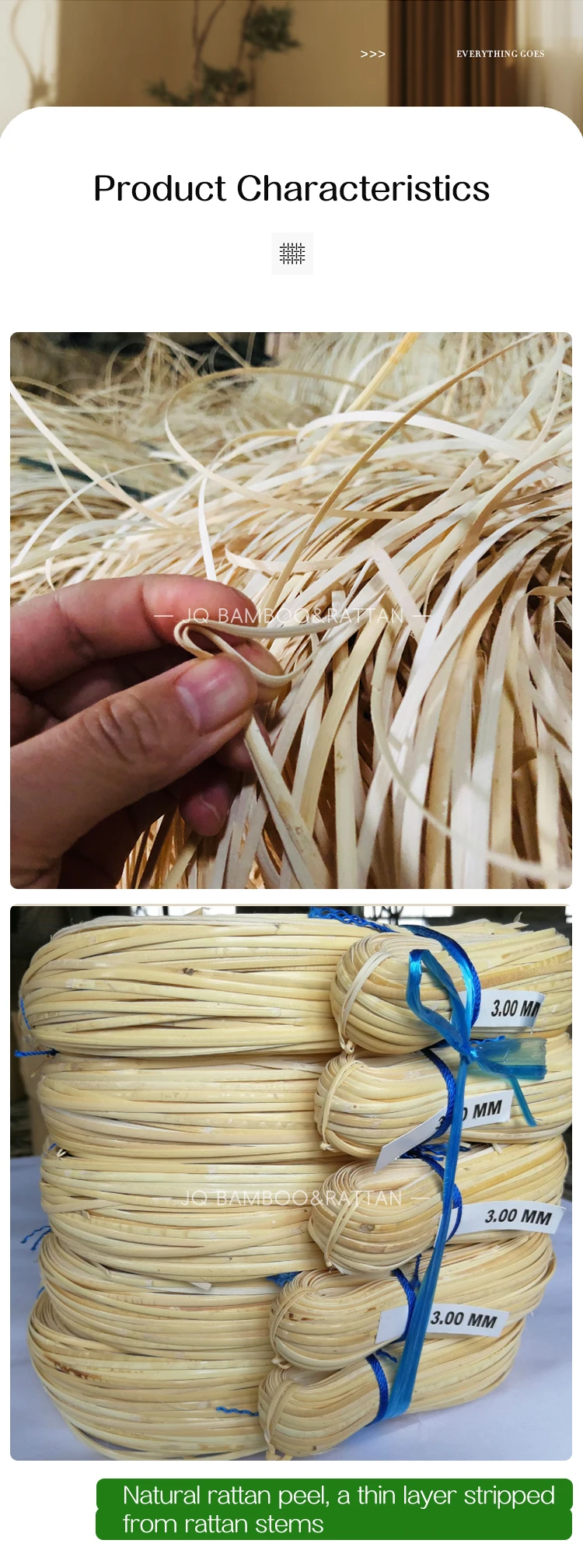 Natural Rattan Material - Durable and Stylish Accessories