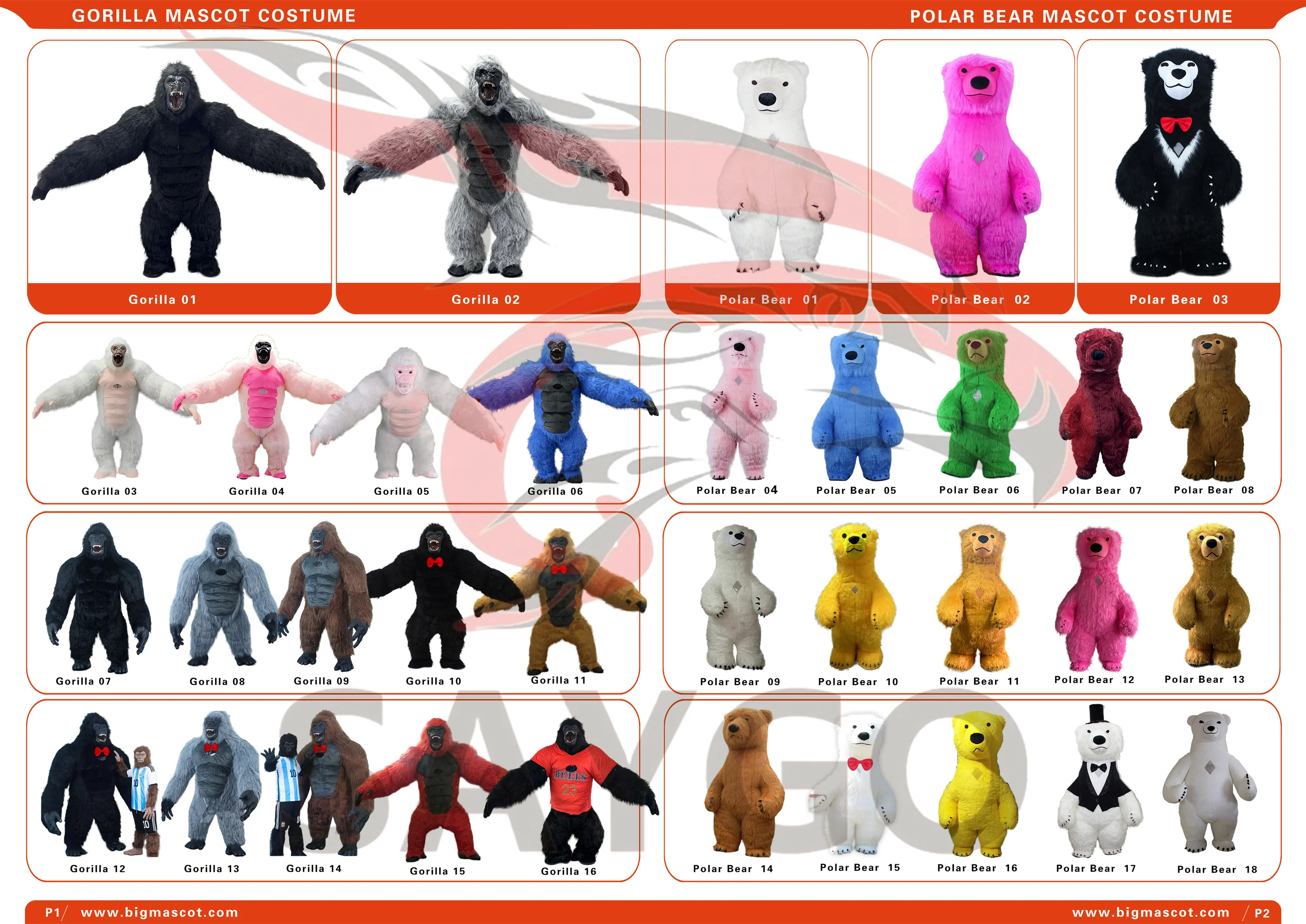 2025 Unisex Halloween Anime Theme Inflatable Evil Monster Mascot Costume Plush Walking Furry Giant for Decoration Events Rental
