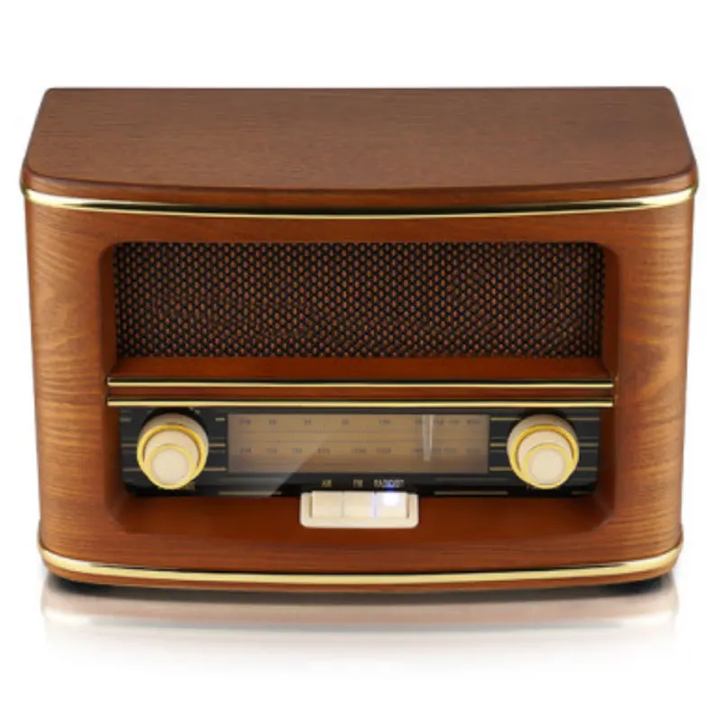 Classic Antique Real Wood Home Fm/am Radio - Buy Vintage Real Wood ...