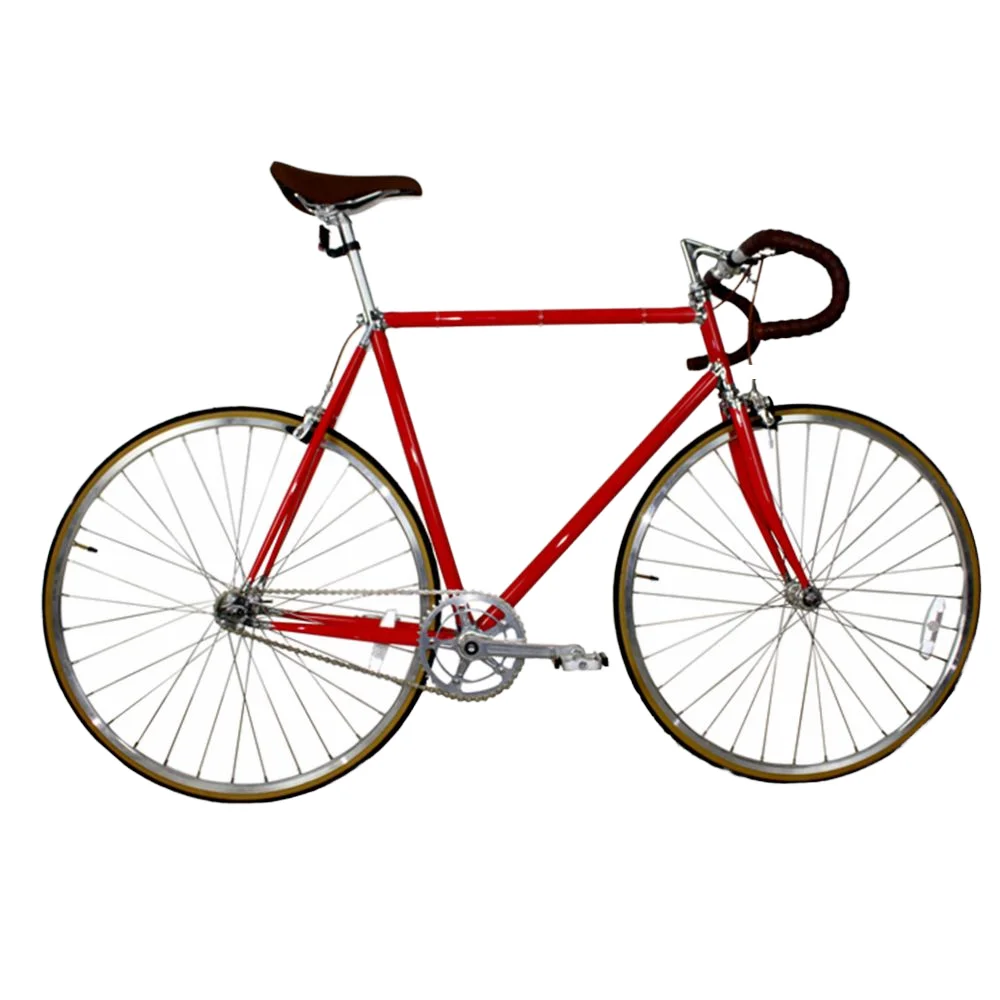 Vintage Retro Fixie Pista Single Speed Road Bike Brand Shifter Steel Fork V  Brake System Speed Gears-Factory Price Cycle
