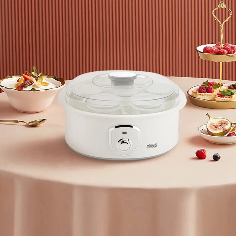 Home Kitchen Appliance Mini Yogurt Machine With LCD Display Adjustable Thermostat Automatic Electric Maker