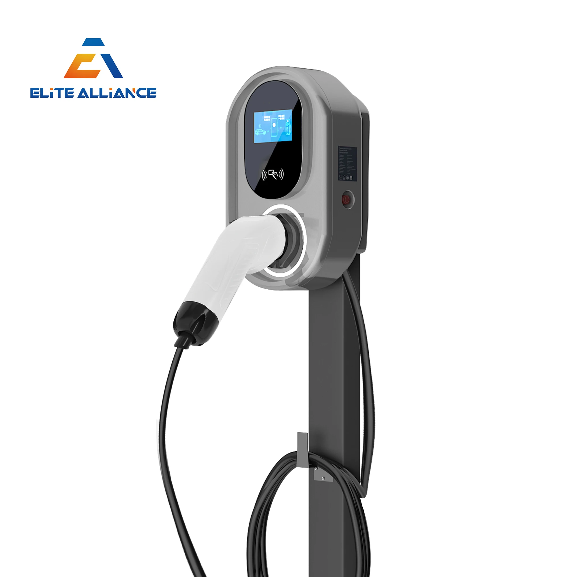 22kw Fast Ev Charger Ip54 Wall Mount Wallbox Quick Electrical Car Ev ...