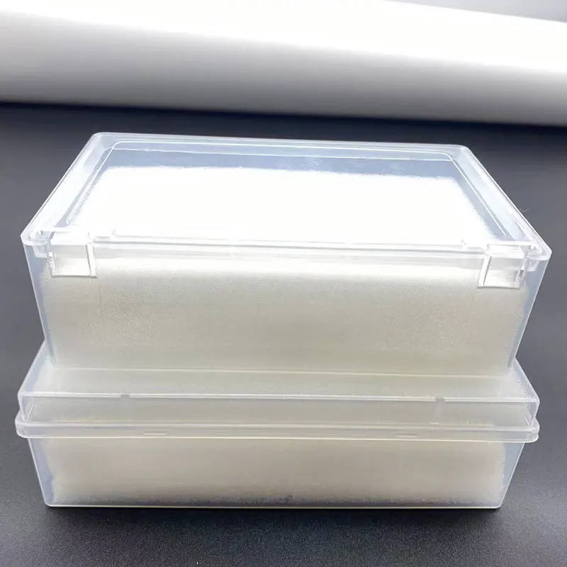Plastic Tooth Model Box Lab Sponge False Teeth Transport Dental Delivery Box Denture Box