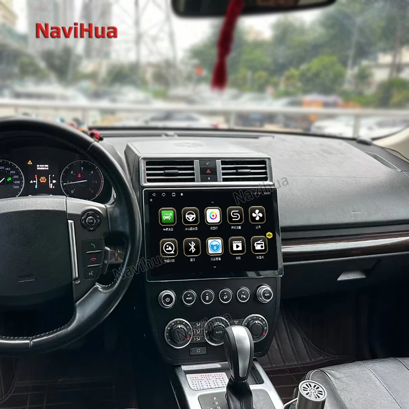 NaviHua 13 Inch Touch Screen Android Multimedia Player GPS Navigation System Car Radio Stereo for Land Rover Freelander 2