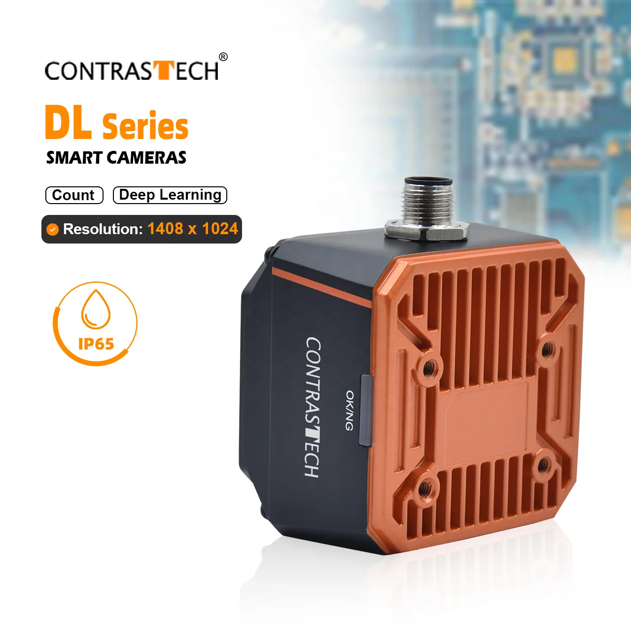 TCP Deep Learning 5MP 60fps AI Automation Machine Vision System Hikrobot Smart Camera for Computer Vision Detection