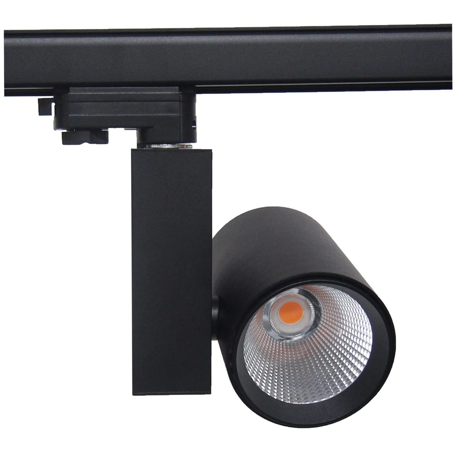 Anti-glare 3 phase 4 wires rail track light 30w with LED shop track lighting