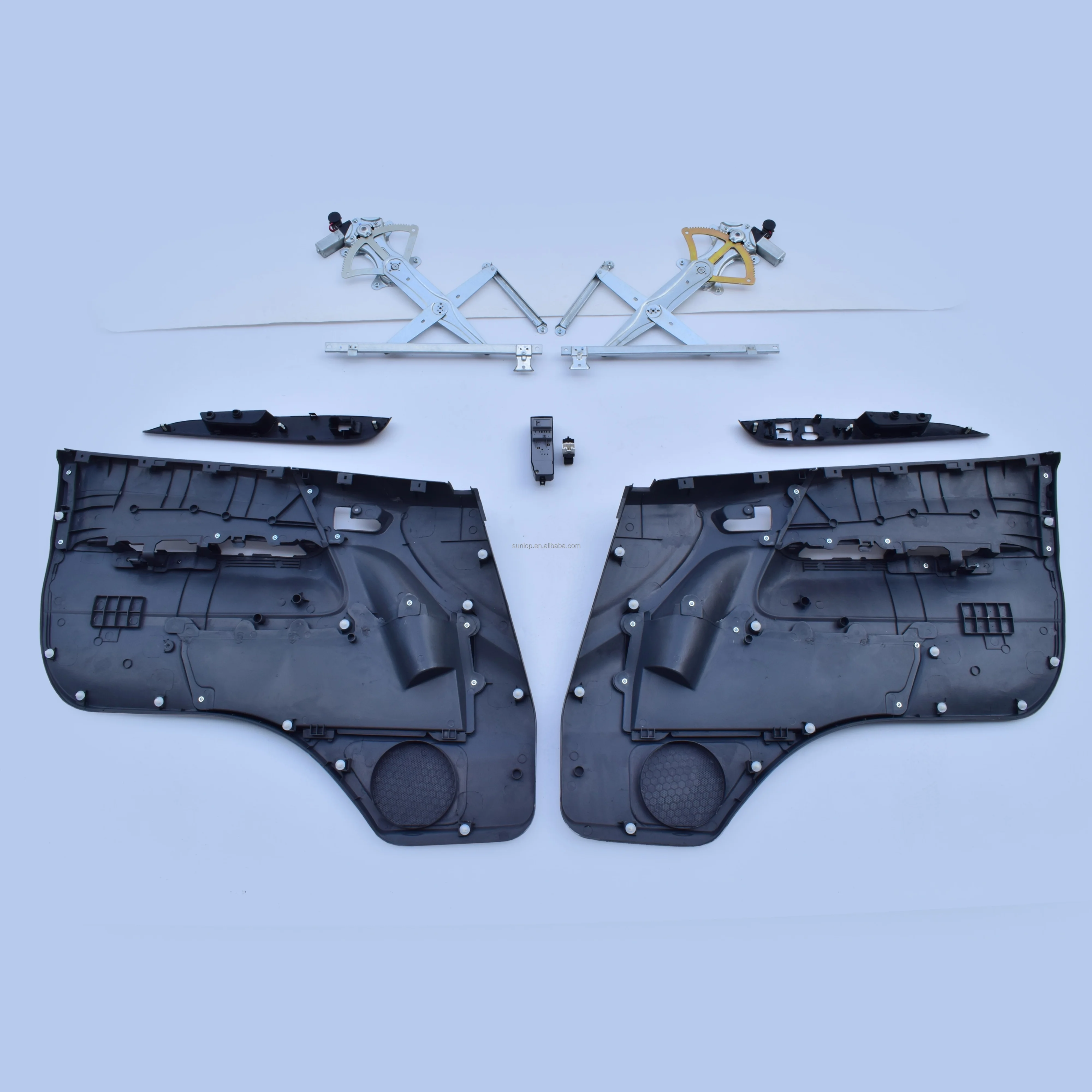 SUNLOP Hiace Auto Parts #1371 Front Door Inner Panel Kit-8pcs/set.Automatic. LHD & RHD for Hiace KDH 200