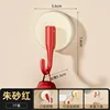 Suction Cup Single Hook - Red