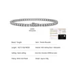 3mm Moissanite Bracelet + GRA Certificate
