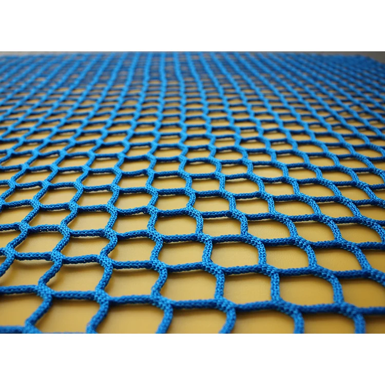 Polypropylene Green Customize Knotless Trailer Net Cargo Net Mesh
