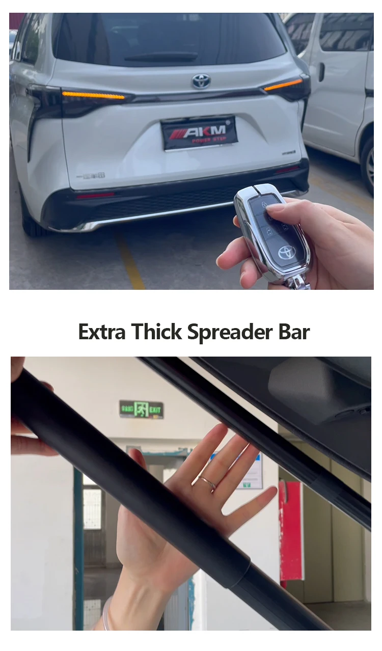 Power Tailgate Lift Trunk Modification Control Remote Control Tailgate Lift for Toyota Granvia Automatic Power Liftgate supplier