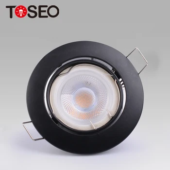 High-quality Ceiling Lights Recessed GU10 Fixture Ceiling Recessed Downlights Die-Cast Aluminum Adjustable Angle Downlights