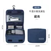 Bright blue twill hook bag