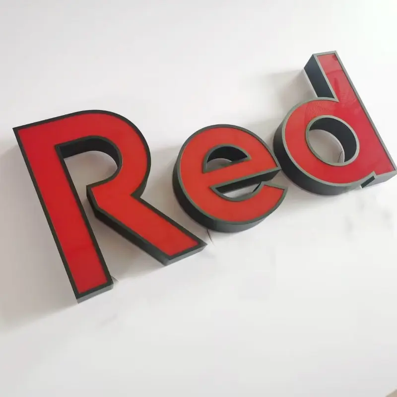 Custom Acrylic Channel Letters Mobile Phone Store Advertising 3D Business Signage Logo Backlit LED DC Powered Electronic Signs