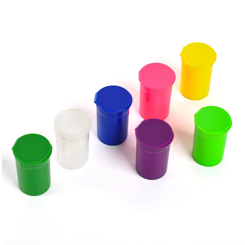 Wowo Tech Airtight Pill Container Colorful 5dr 6 13 19dr 30dr 60 Dram