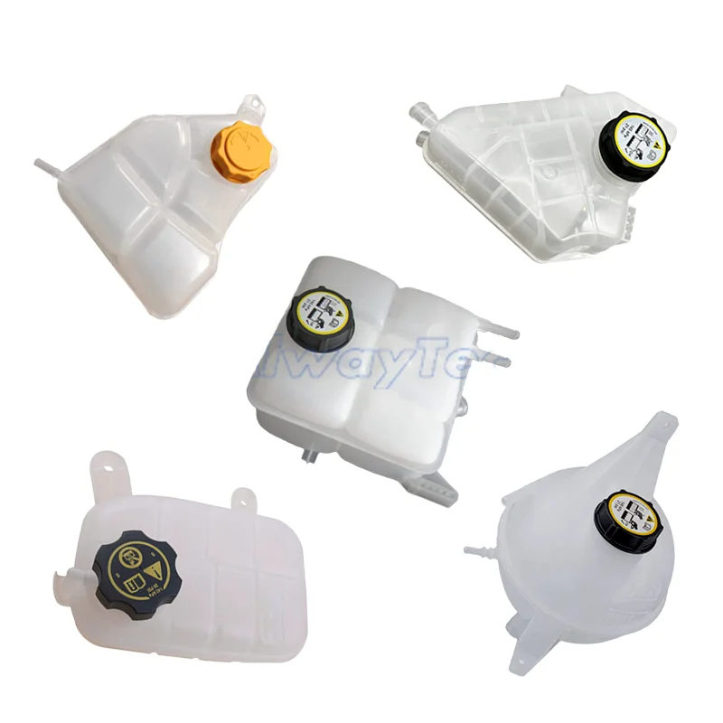 Auto Part Radiator Coolant Expansion Header Tank Reservoir Tank Coolant Overflow Tank with Cap