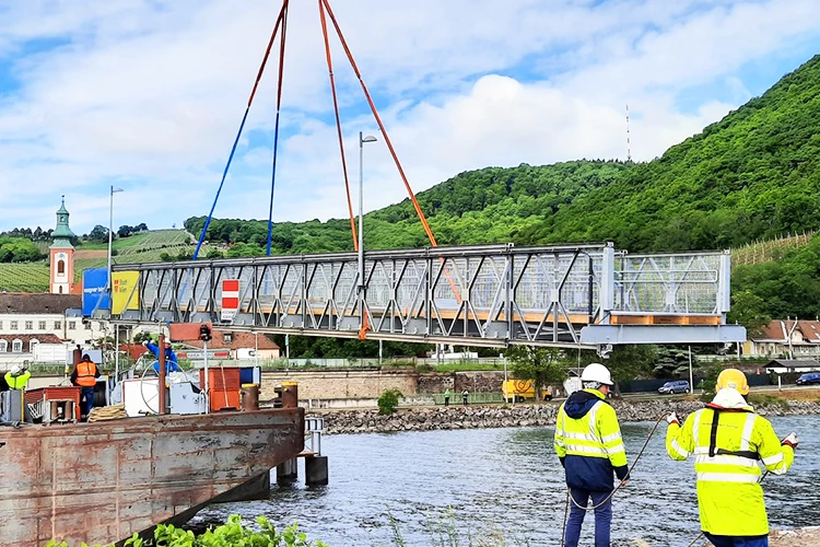 Steel Truss Frame Bridge Modular Prefab Portable Hd200 Steel Structure ...