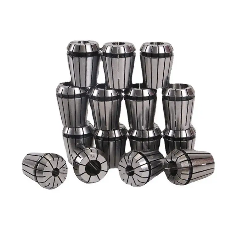 Tebak CNC Machine Tools Clamping ER Spring Collets ER11 ER16 ER20 ER15 ER25 ER32 With Plastic Box ER Collet Set