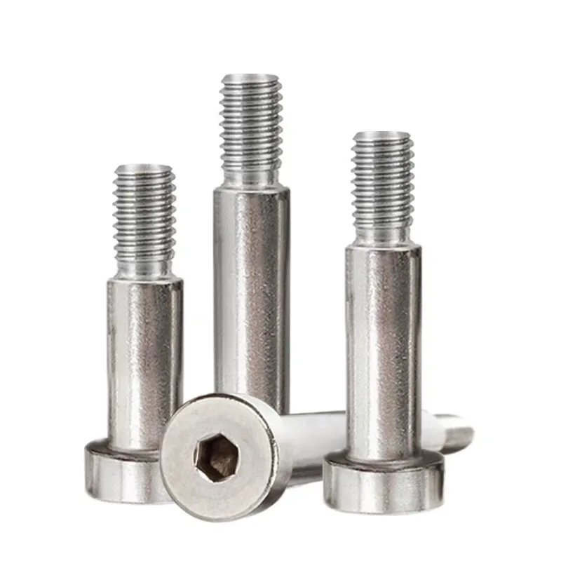 Custom Shoulder Screw  Special Head Zinc Plated Carbon Stainless Steel Titanium Aluminum Plug Screw  Shoulder Screw Fasteners