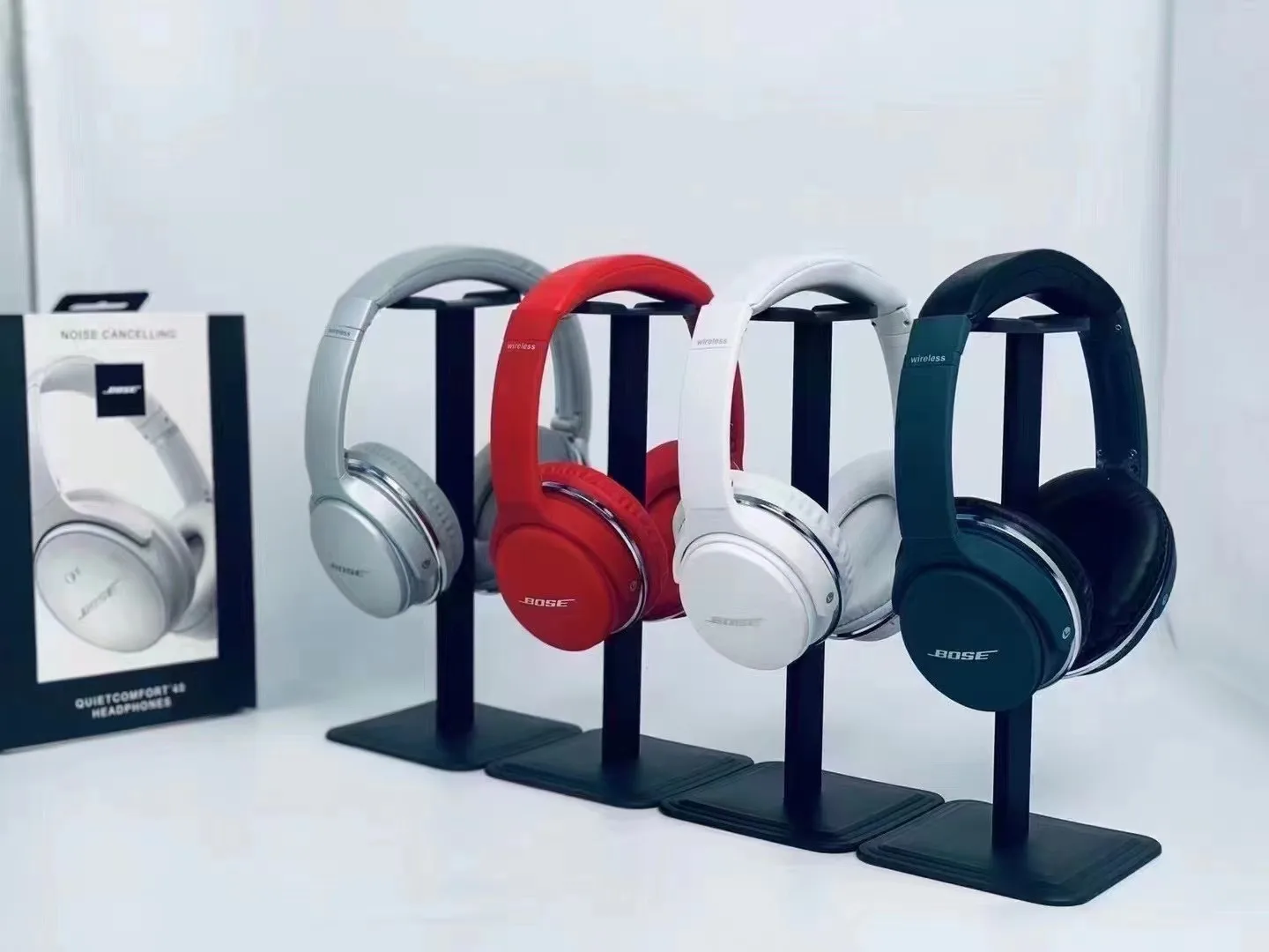 Лидер продаж от производителя, высококачественные наушники с сильными басами QC45, беспроводные наушники типа c