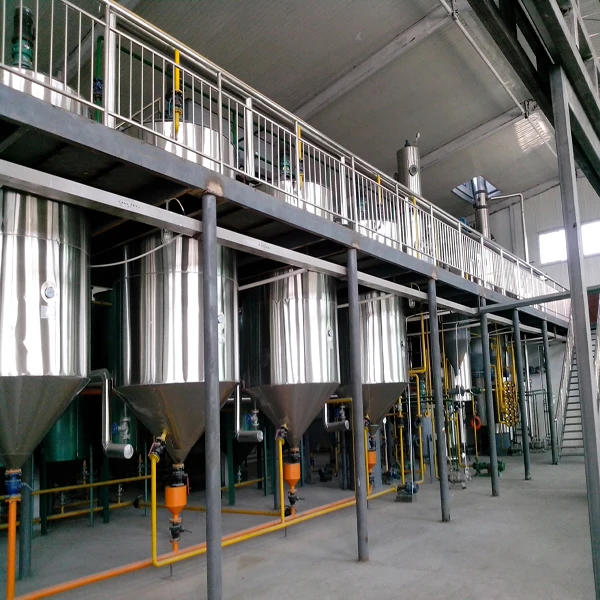 Edible Sesame And Sunflower Oil Extraction Refinery Equipment Production Line Price