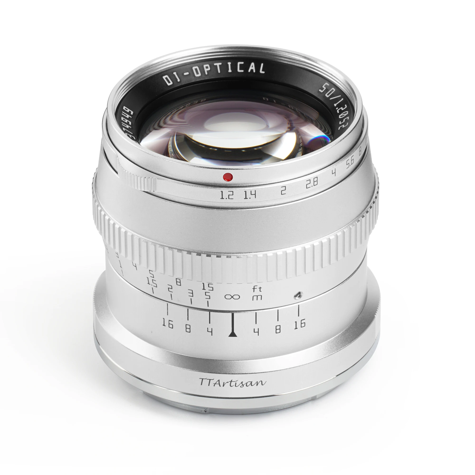 Ttartisan 50mm F1.2 Lens - Manual Focus for Nikon, Sony, Fujifilm