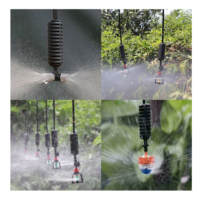 Multifunctional 4 Nozzle Hidden Camera Sprinkler Jarak Jauh for Public Park