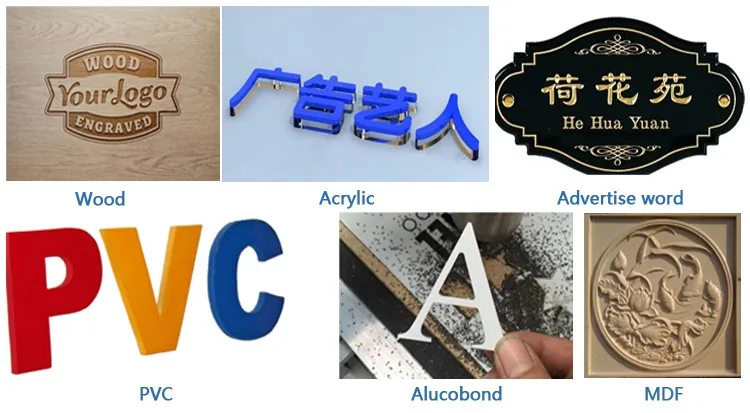 Jinan Missile CNC  M2 Economic Adverting 1325 Cnc Router on Sale