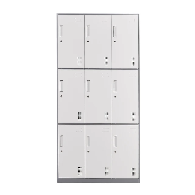 China Manufacturer Metal School Gym Office Furniture 6 door Steel Locker Metal Cupboard For Storage