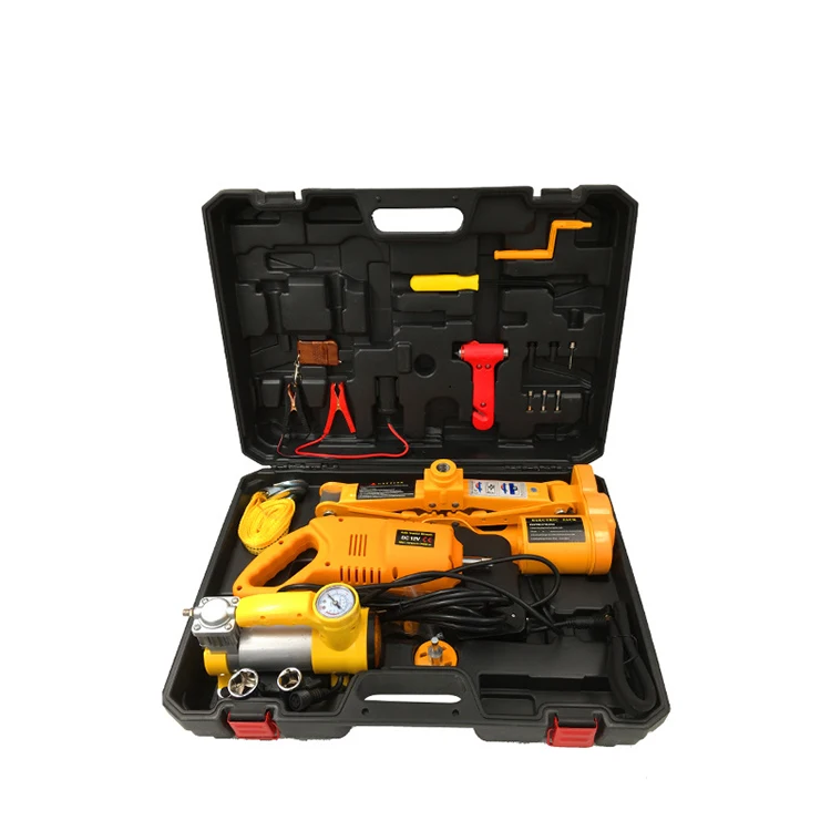 10 Ton Multi Step Electric Scissor Hydraulic Car Jacks With Air Pumps