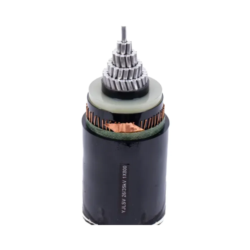 33kv cable 1*800 mm2 PVC Jacket XLPE Insulated Watertight Single Core Medium Voltage Aluminium Power Electric Power Wire Cable