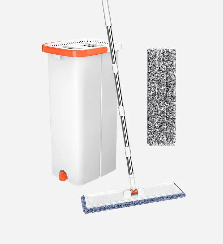 Masthome Square Flat Mop and Bucket Set