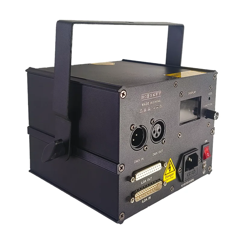 Laser Light Projector 2W WIFI APP Controlled RGB Mobile Phone Operated Disco Wedding Club DMX Animation for Stage Lighting