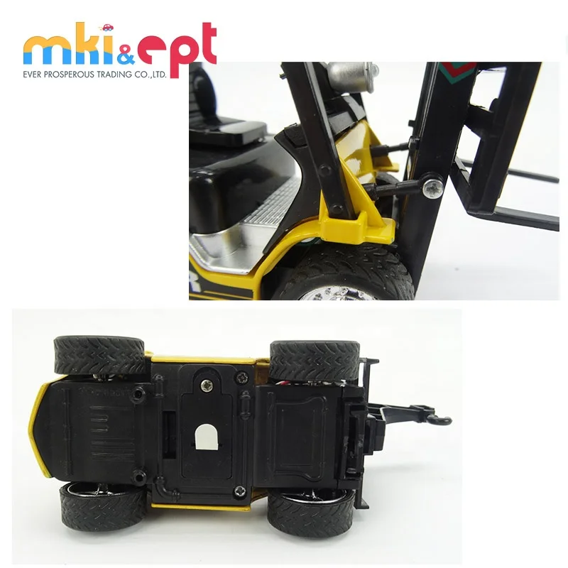 Лидер продаж игрушечный вилочный погрузчик детский металлический строительные игрушки высшего качества